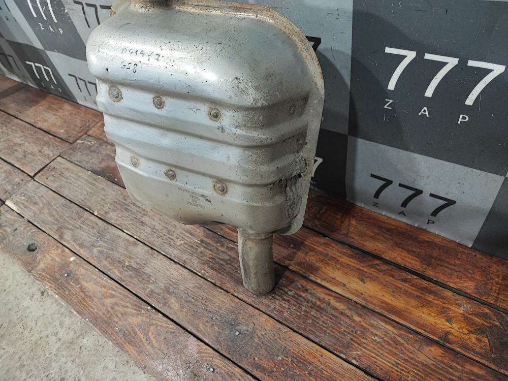 Глушитель GAC GS8 2 21-нв Б/У Оригинал 2210019DRS0000