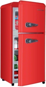 Холодильник двухкамерный HARPER HRF-T120M RED (q)