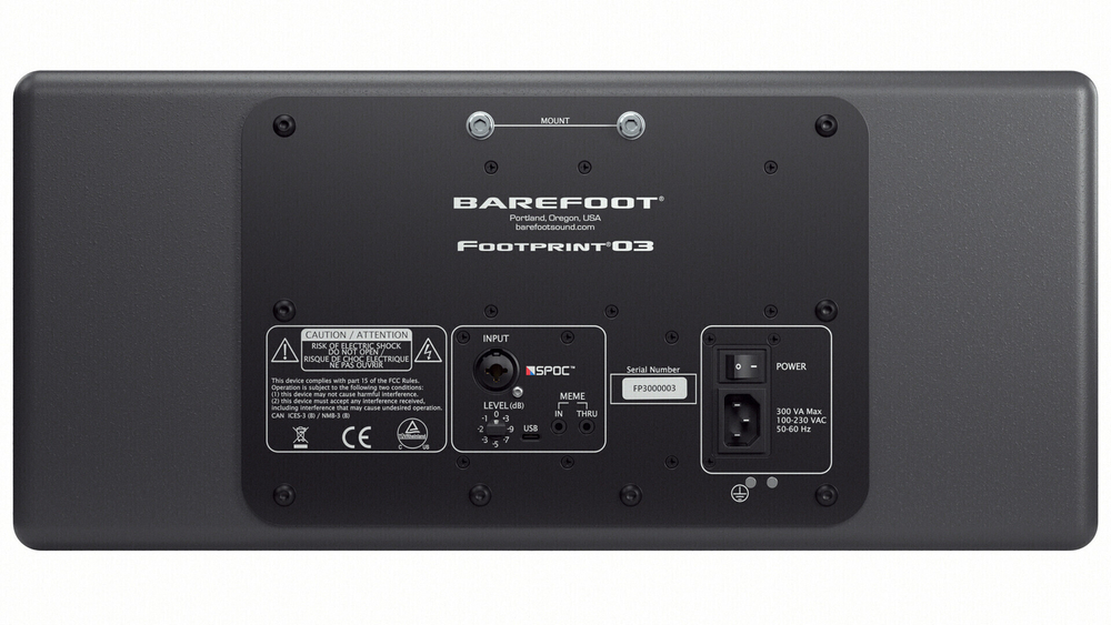 Barefoot Sound Footprint 03C - Singe