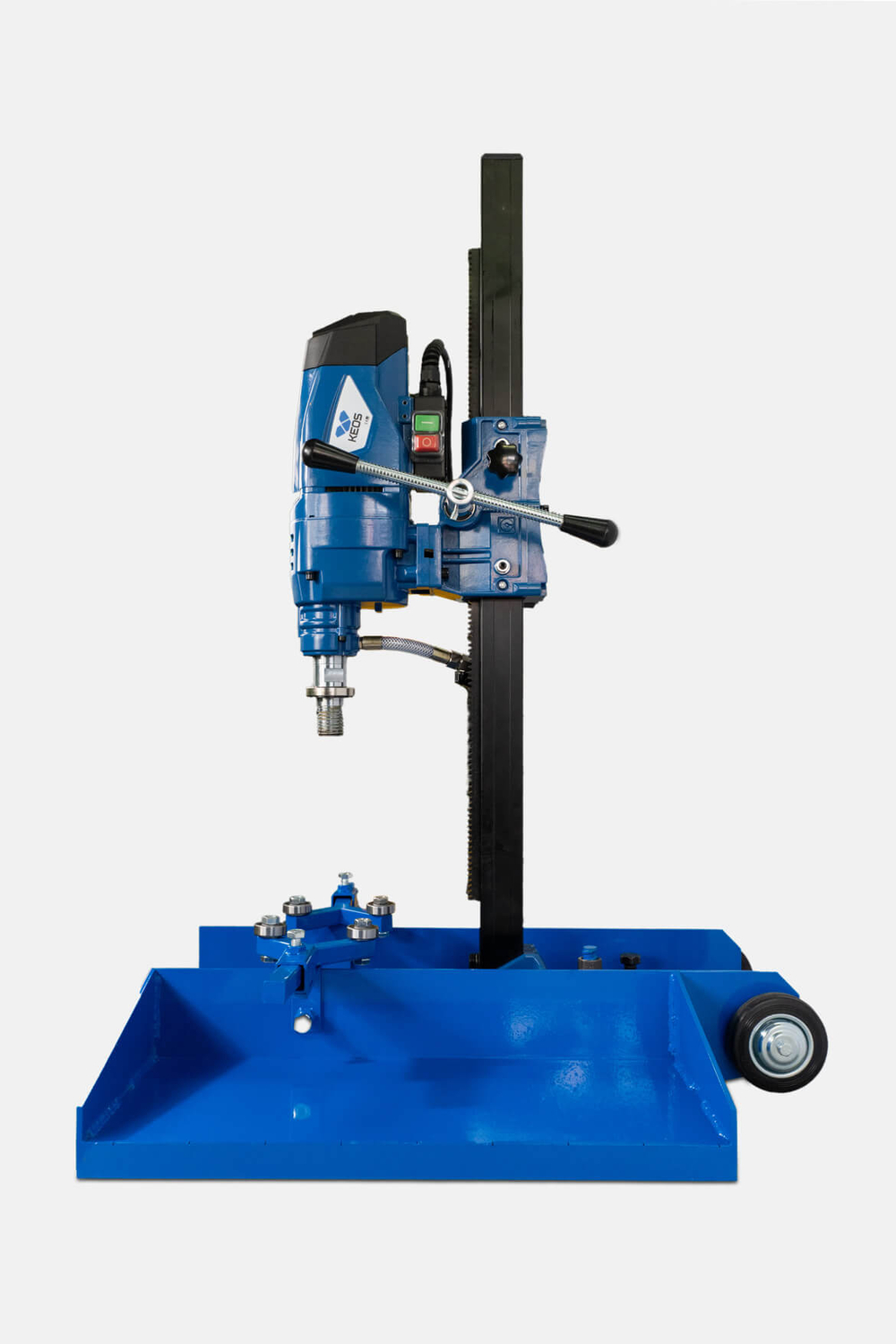 Керноотборник для алмазного бурения KEOS KB 200 (мотор KS-250 + прямой штатив KS-250S) для асфальта