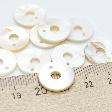 Перламутр, подвеска, размер около 15 мм, цена за 1 шт