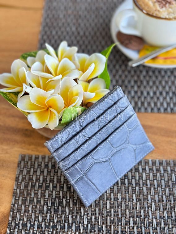 Картхолдер из кожи крокодила WA-209