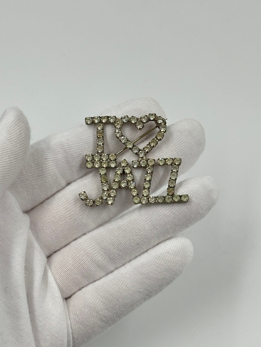 Брошь I Love Jazz