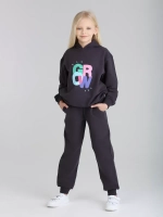 Костюм для девочки на весну, худи и штаны