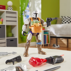 Hasbro Star Wars MixMashers - фигурка MANDO 12 см и GROGU + аксессуары G0300