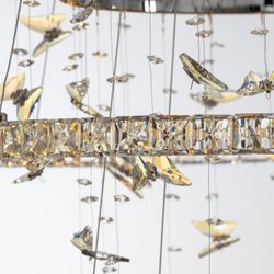 Citilux ETERA CL322090 LED Люстра хрустальная с пультом