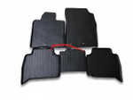 Коврики салона резиновые черные (1 и 2 ряд) PZ49K-Q2357-RJ PZ49KQ2357RJ