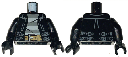 Торс с открытыми ремнями