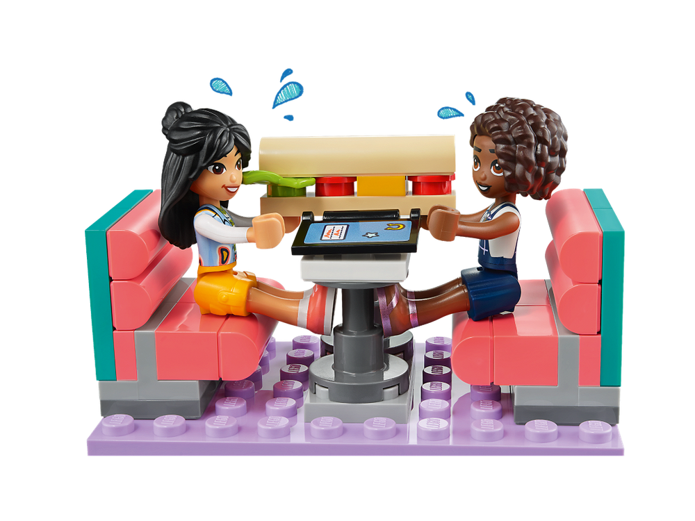 Конструктор лего Friends 41728 "Закусочная в центре Хартлейк"