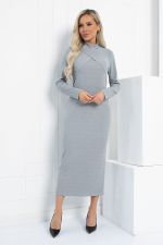 Платье Особенно прекрасна (серое) П12817-30М LT Collection