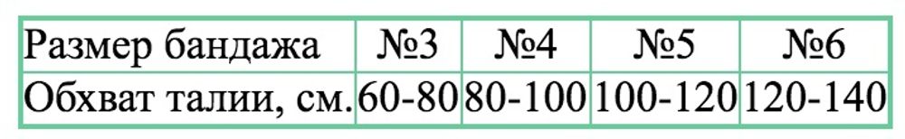 Бандаж абдоминальный Крейт Б-322