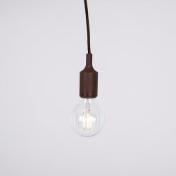 Подвесной Светильник Muuto E27 Brown By Imperiumloft