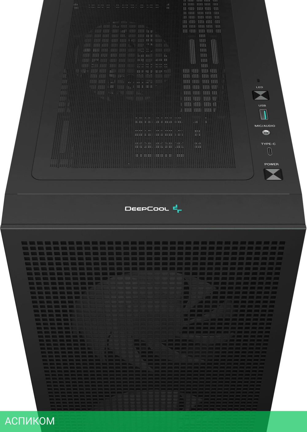Корпус DeepCool CH360 mATX без БП Black (R-CH360-BKAPE3-G-1)