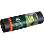 Пакеты для мусора 240л 100*130см максимальный размер суперпрочные 40мкм, 5 штук (ЧЕРНЫЕ) M