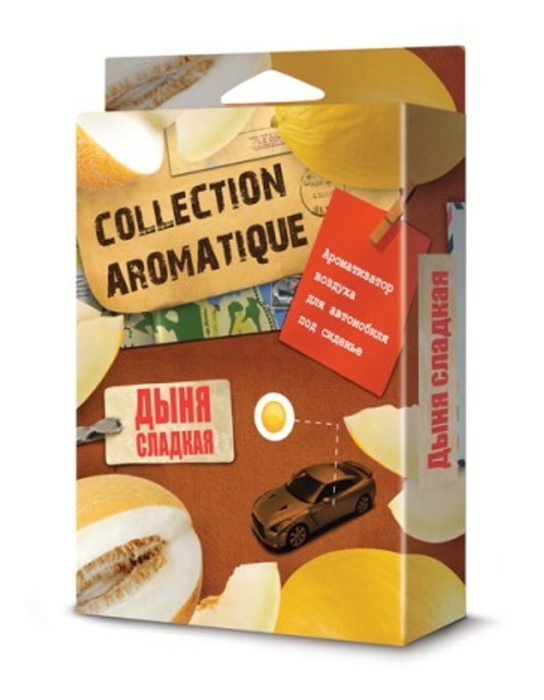 Ароматизатор под сиденье  COLLECTION AROMATIQUE  Дыня сладкая 200 мл (FOUETTE)