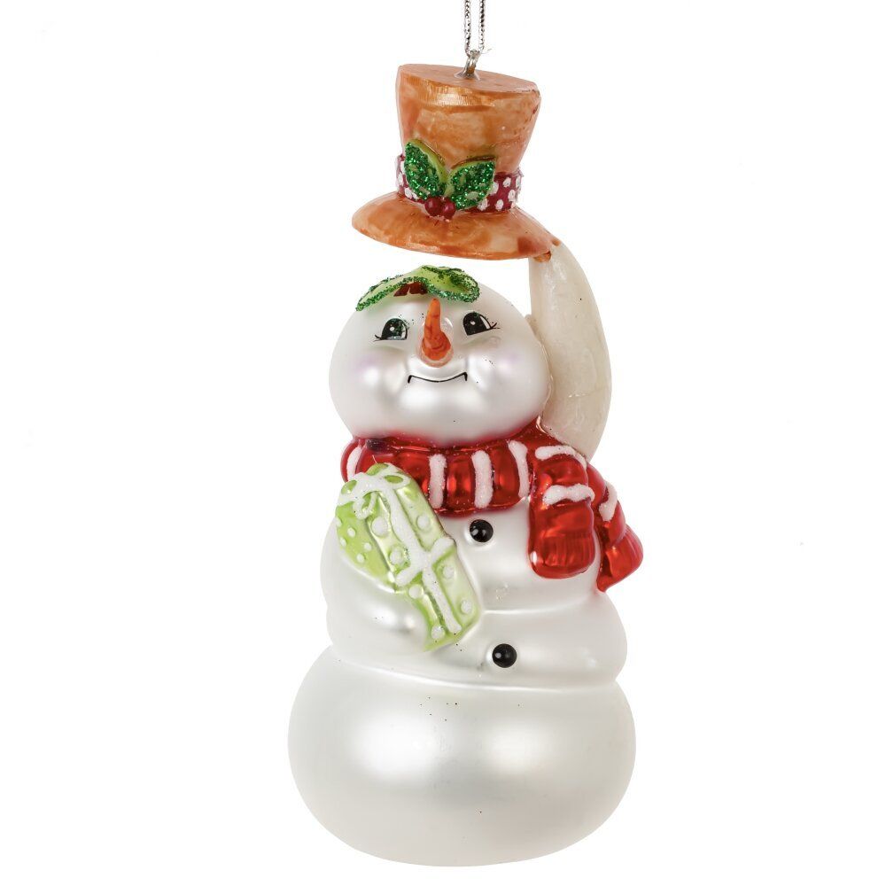GAEM Украшение новогоднее "Снеговик", L6 W6 H14 см