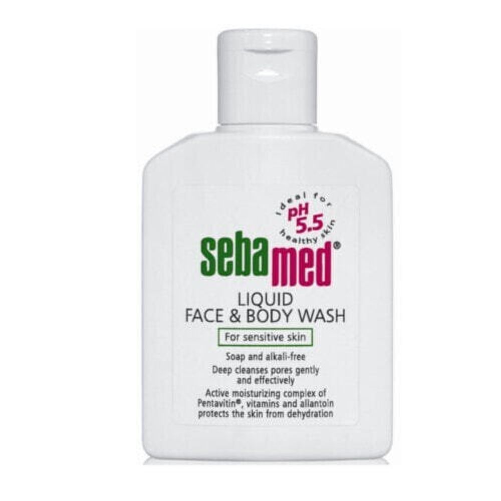 Sebamed Liquid Face &amp; Body Wash Гель для очищения чувствительной кожи лица и тела