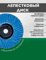 Project-X Набор дисков отрезных и шлифовальных мини ушм 76мм