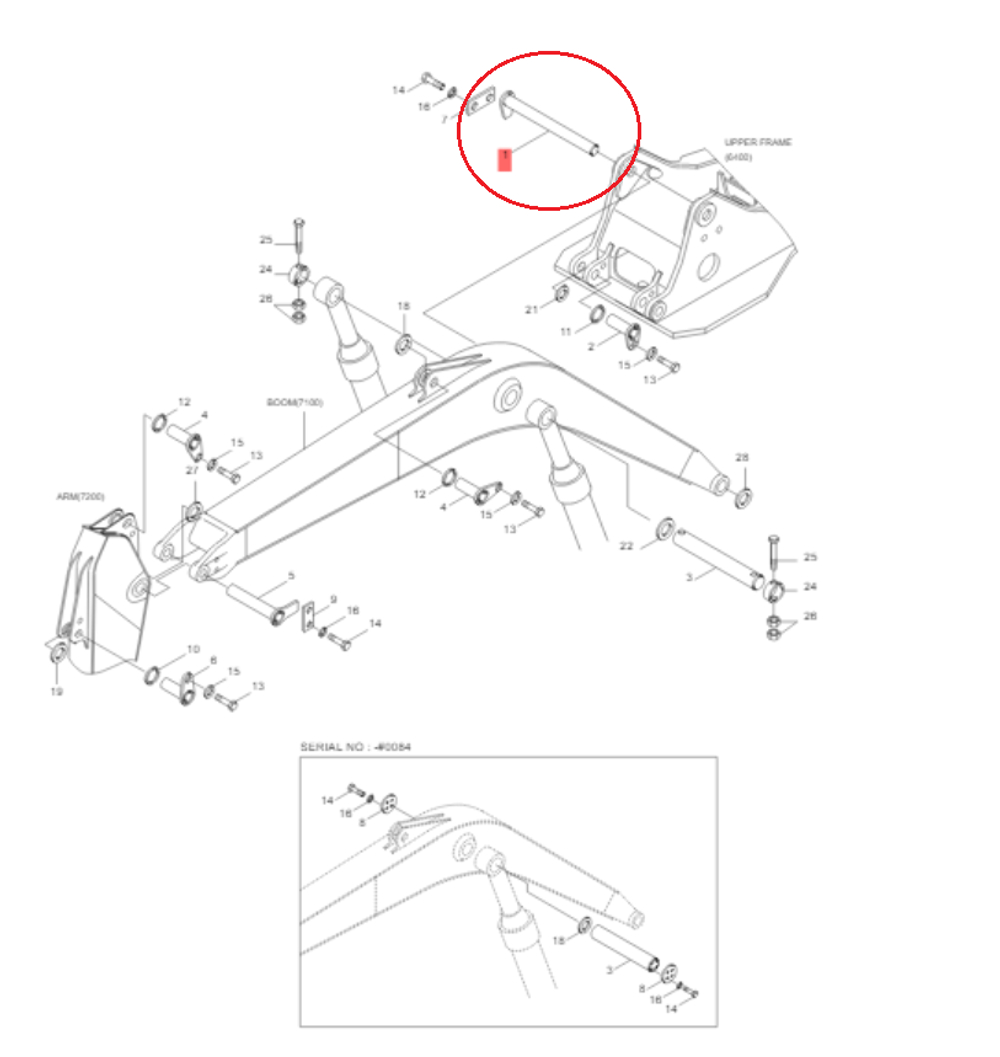 Палец 61NA-00011