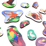 Вкладыш многоуровневый птицы