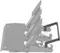 Задний опорный кронштейн для педалей MOZA SRP2 Rear Support Bracket RS100