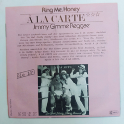 A La Carte Ring Me, Honey Single 7 дюймов 1980