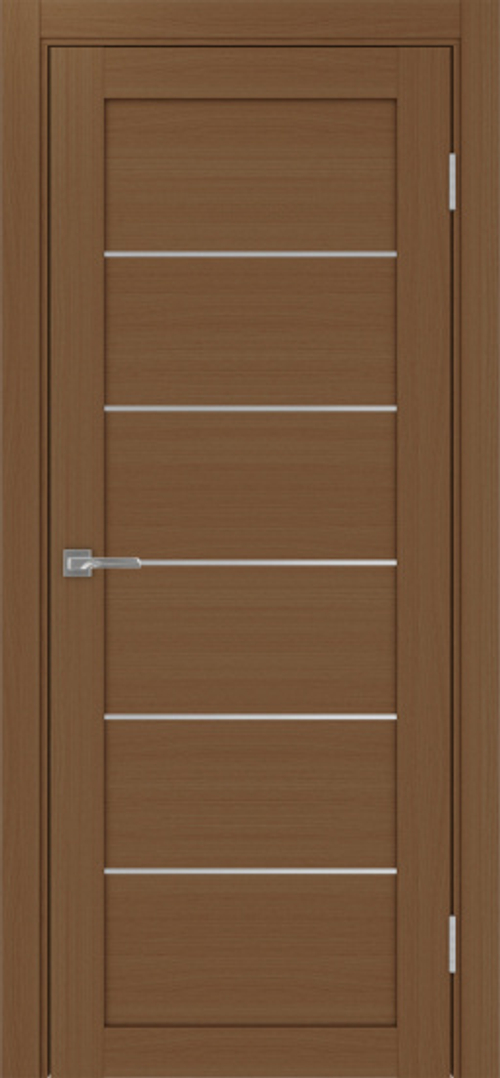 Межкомнатная дверь Optima Porte ТУРИН 501AППSC.1 Молдинг AL мат.хром