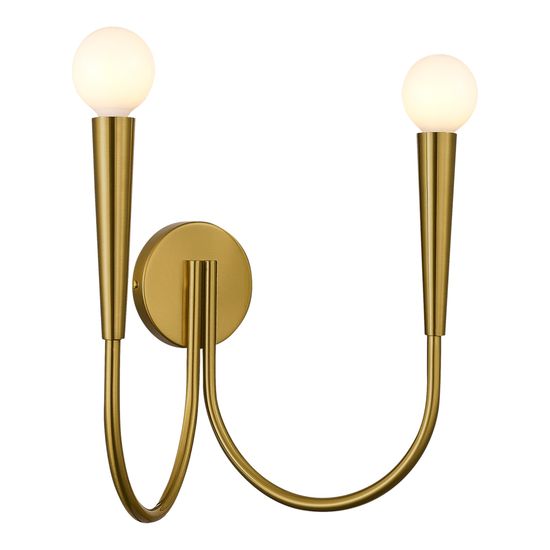 SL1243.301.02 Светильник настенный ST-Luce Латунь E14 2*60W ДУЧЕС