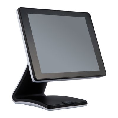 Сенсорный терминал Sam4s SPT-S560, 15 сенсорный, 4Gb, M2 SSD 128Gb NVMe, MSR, черный, PCT, SPT-S560, Win 10(емкостной тач, безрамочный, тонкая нога)