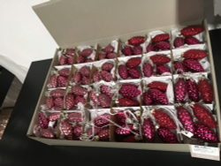 Набор елочных игрушек  48шт House of Seasons Шишки Ягодный смузи в ассортименте 2 вида