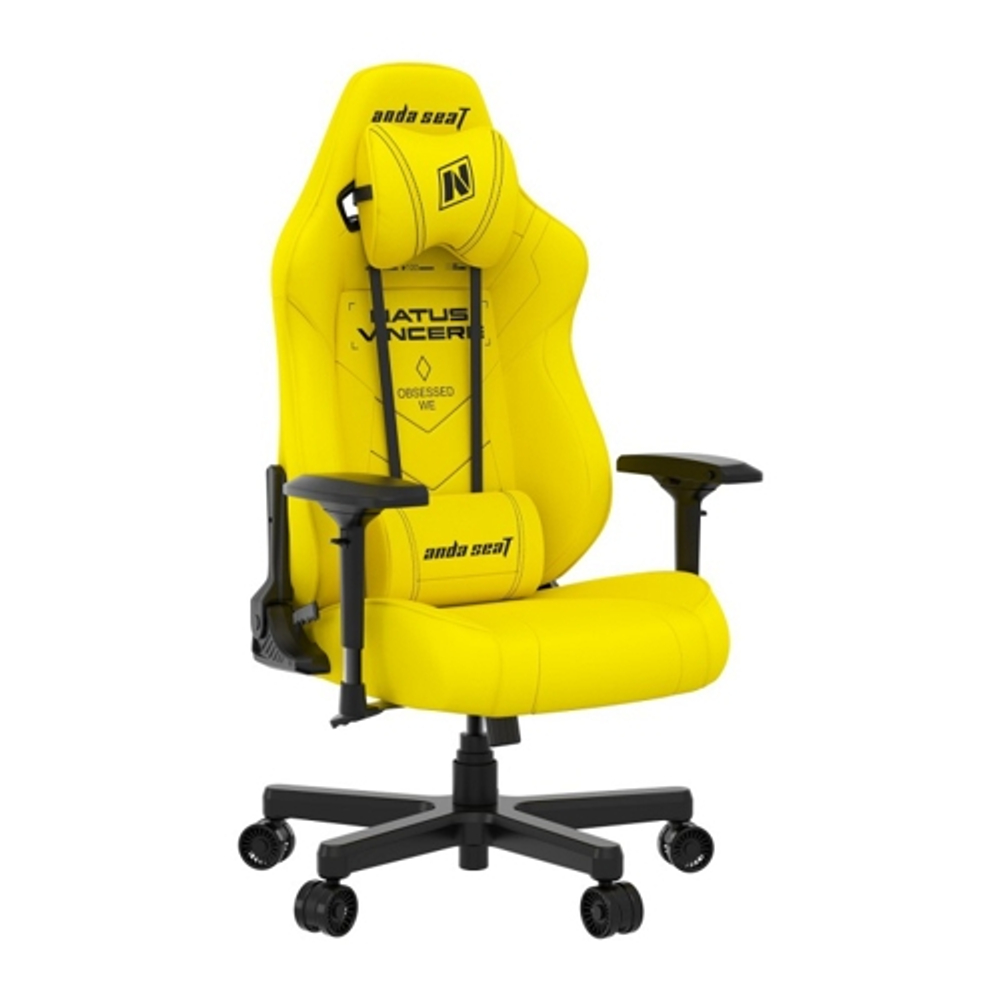 Кресло игровое Anda Seat NAVI Edition, Жёлтый