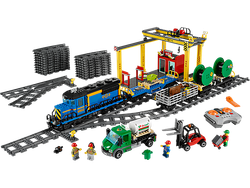 LEGO City: Грузовой поезд 60052 — Cargo Train — Лего Сити Город