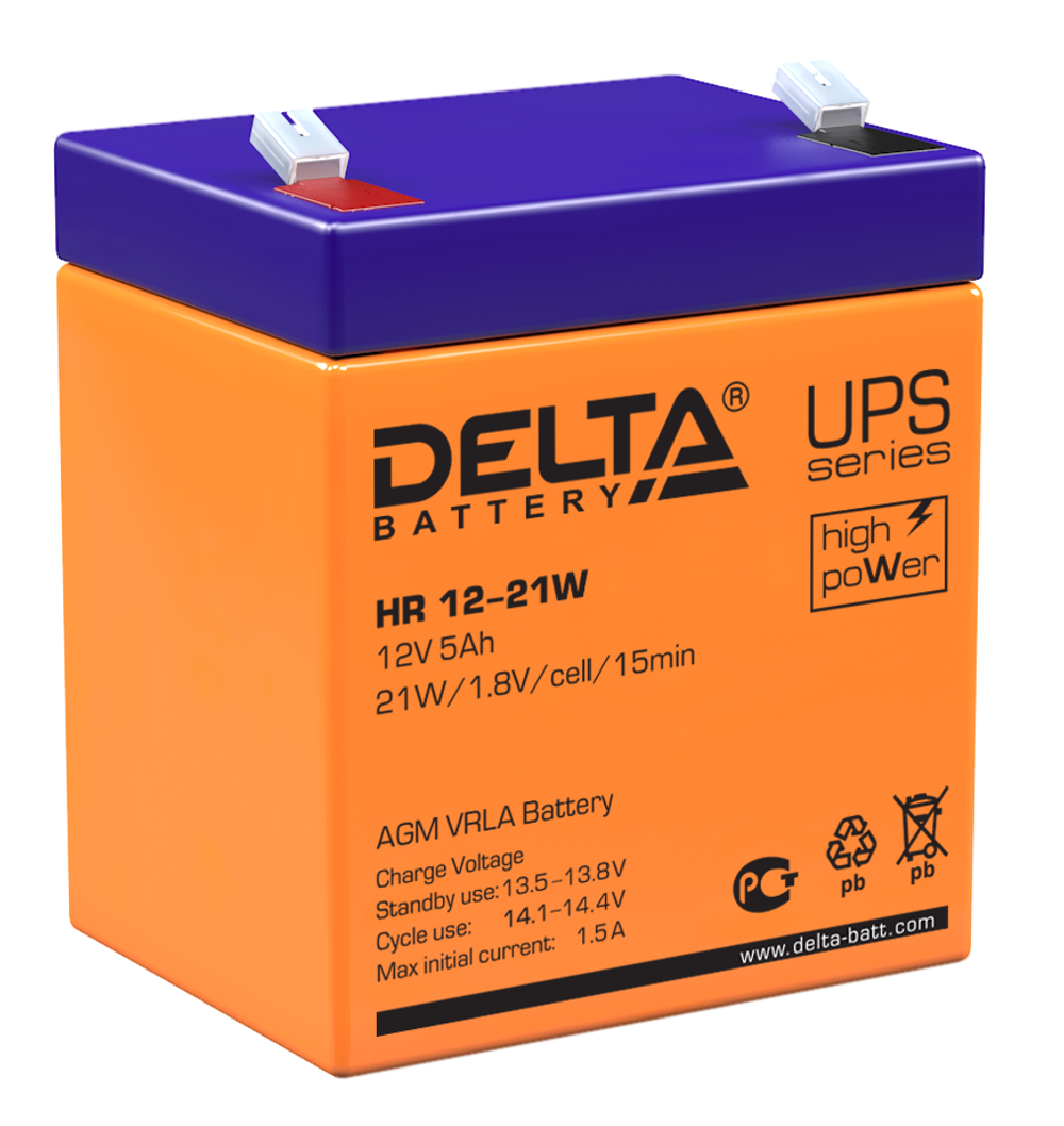 Батарея  Delta HR 12-21 W