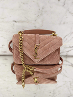 Saint Laurent College Mini Chain Bag
