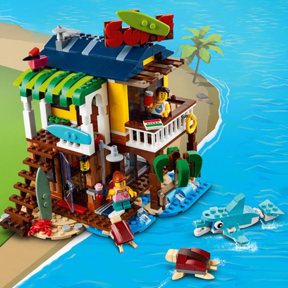 Lego konstruktor Creator Surfer Beach House