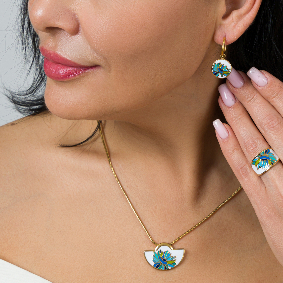 Серьги Fiore Luna AE03599-22