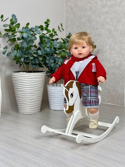 Кукла для девочки мягконабивная 62см Дульзон (8037S)