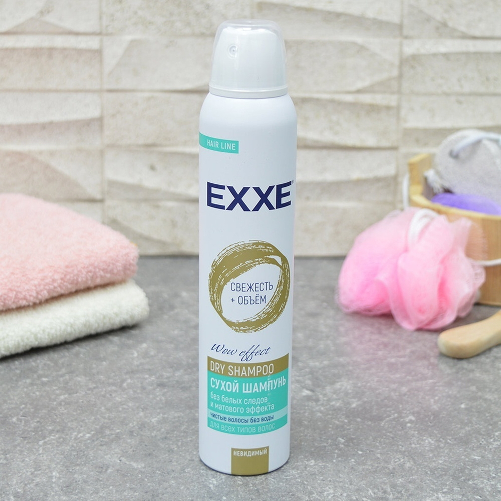Шампунь сухой "Свежесть и объём" 200мл EXXE