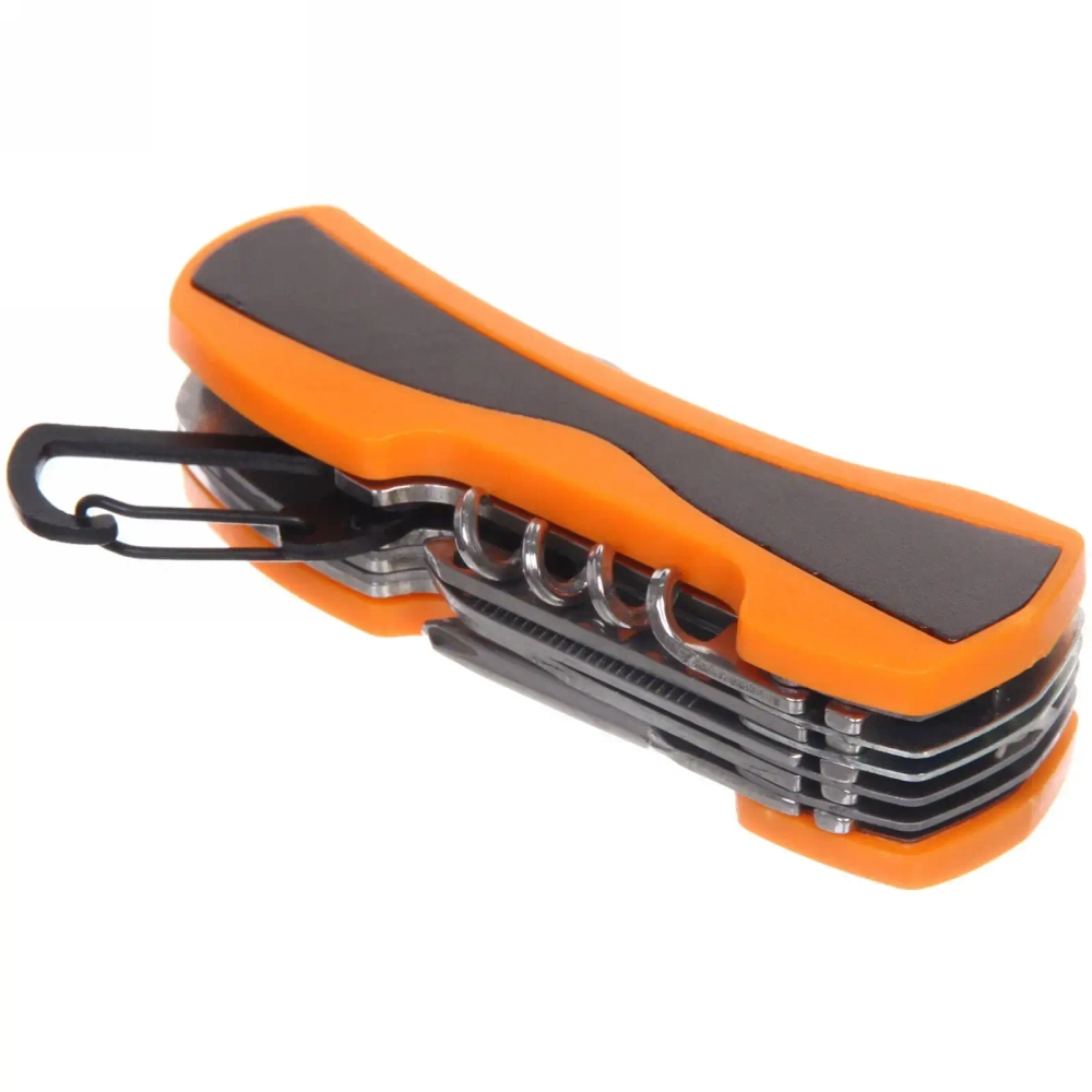 Нож универсальный многофункциональный складной 12 предметов, 9 см CK5011B