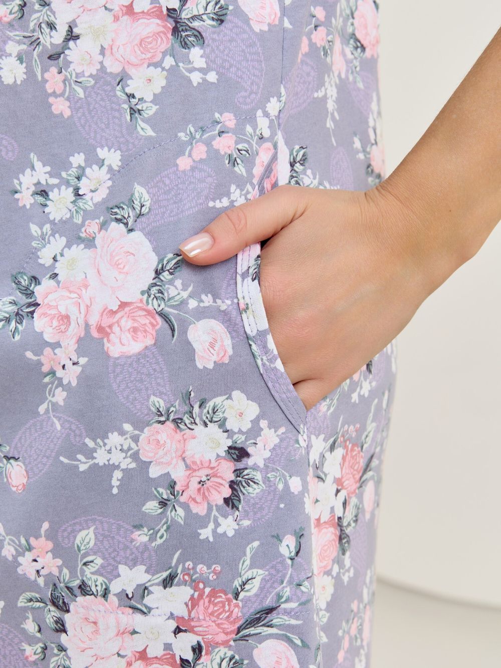 Халат Флэр Виотекс СЕРО-ГОЛУБОЙ