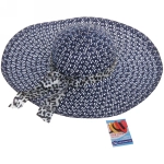 Шляпа женская с широкими полями «TiraMiSu- Стелла», микс 8 цветов, р58, ширина полей 14 см