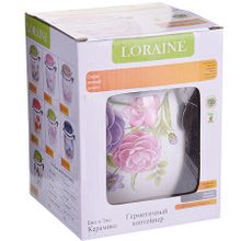 Банка для сыпучих Loraine 26379 750 мл