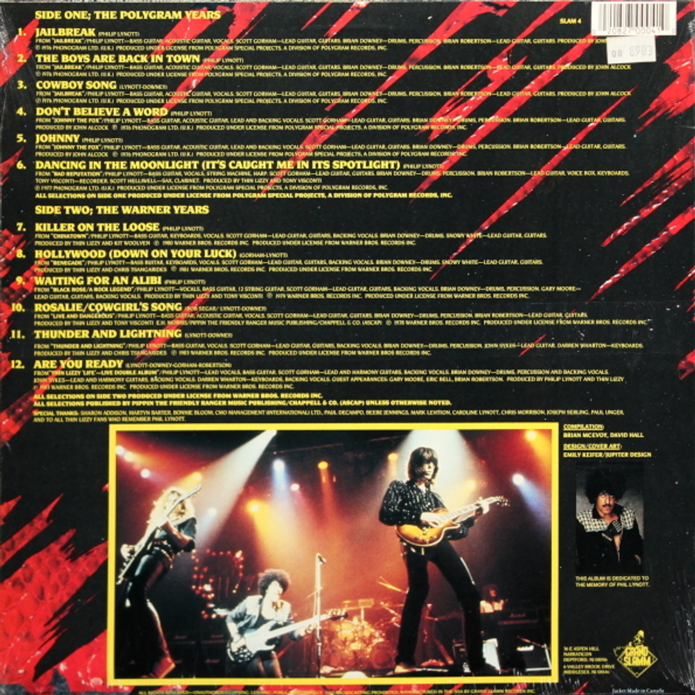 Thin Lizzy / Lizzy Lives! (1976 - 1984)(LP)
