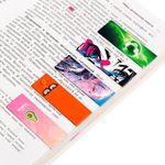 Закладки для книг МАГНИТНЫЕ, "5 ДИЗАЙНОВ МИКС", 6 штук, 60x20 мм, FUNSTER (ФАНСТЕР), 116652