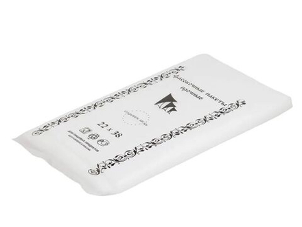 Пакет фасовочный в пластах 1000шт, ПНД 22см/6см/38см/7мк