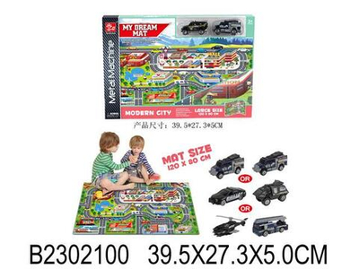 Игровой набор с транспортом, коробка SQ80233-3