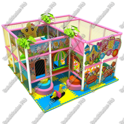 Детский игровой лабиринт "Деревня приключений" HAS-LP25-01