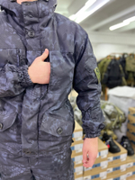 Костюм Горка 5 зима / чёрный питон