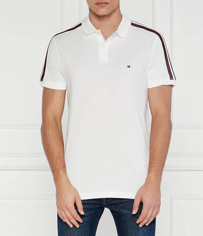 Поло SHADOW GS REG Tommy Hilfiger - белый(MW0MW35616)