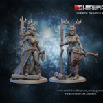 Grand Alliance Order Sylvaneth Wood Elves Лесная воительница миниатюра для dnd, днд, pathfinder, фентези, Настольная игра, НРИ, Варгейм, РПГ